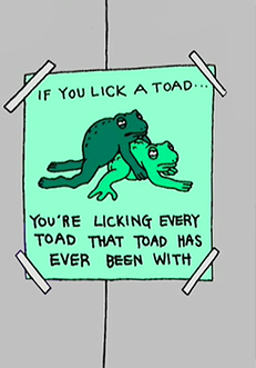 ToadLicking