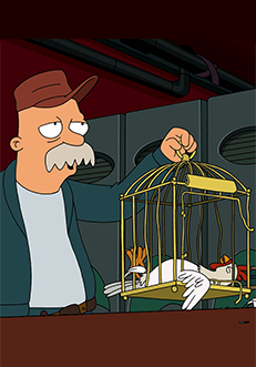 Futurama S09E12 - Ex-Chicken Scruffy - 14-51